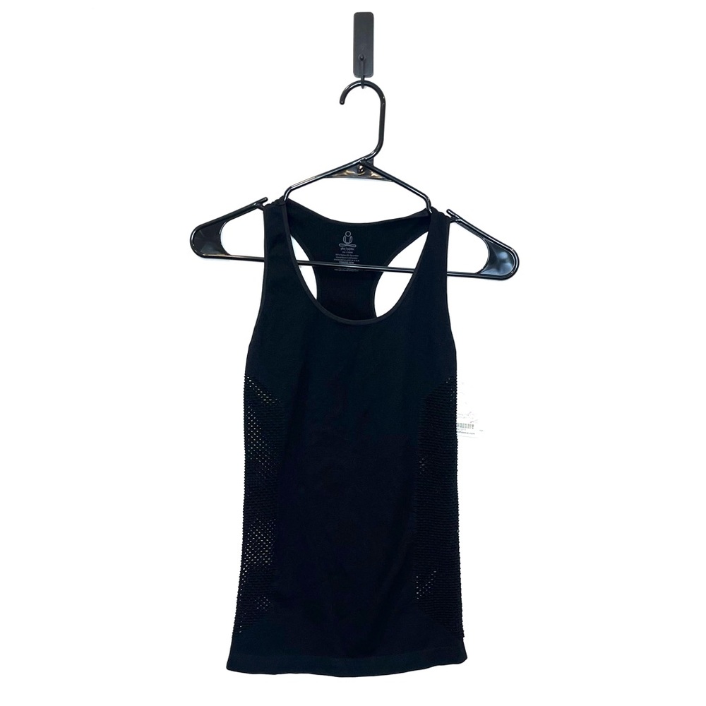 NWT Phat Buddha laser cut athletic workout tank top